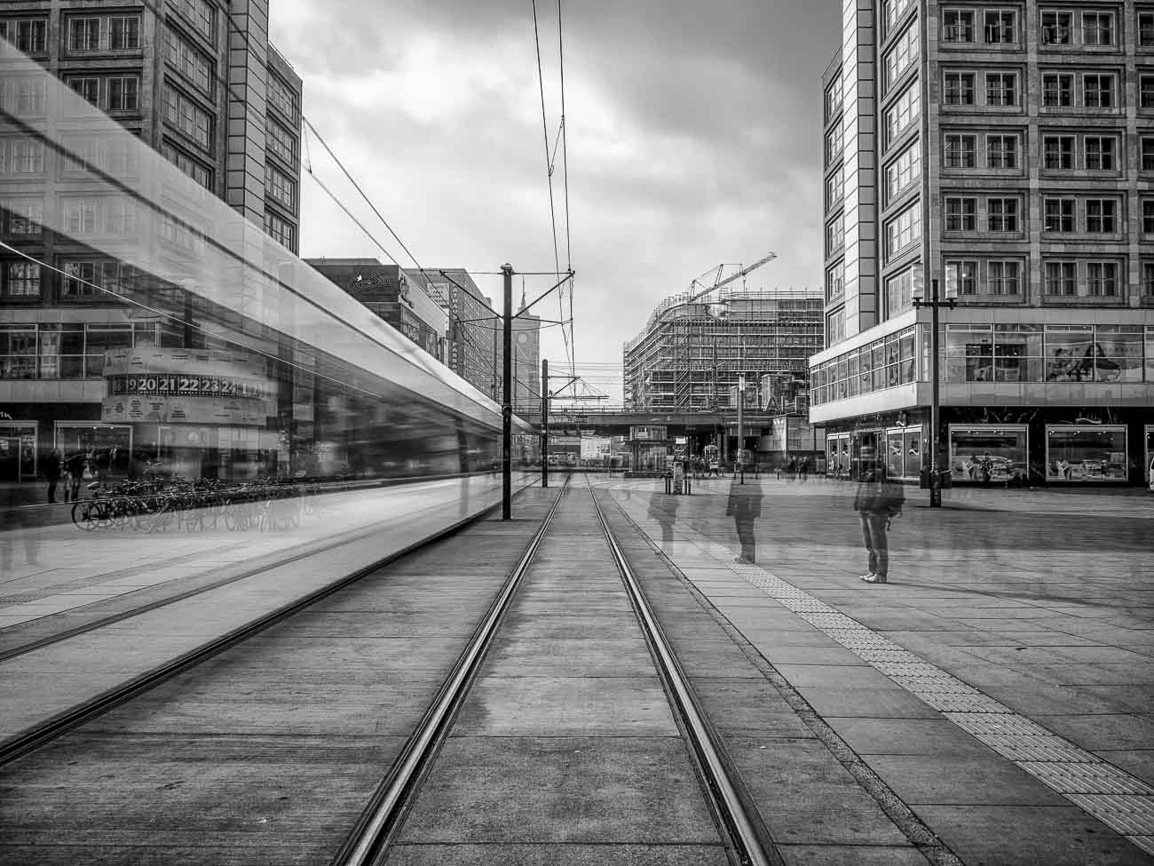 street photography blur Martin U Waltz