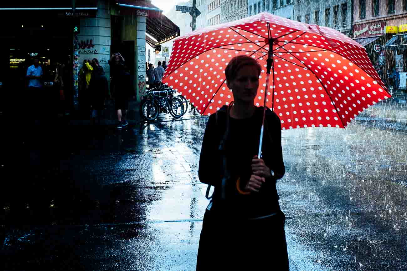 Street Photography rain Berlin Martin U Waltz