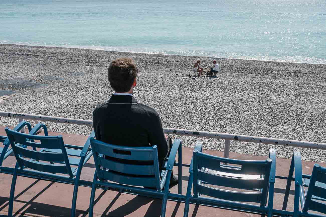 Seaside Nice France Promenade des anglais by Martin U Waltz