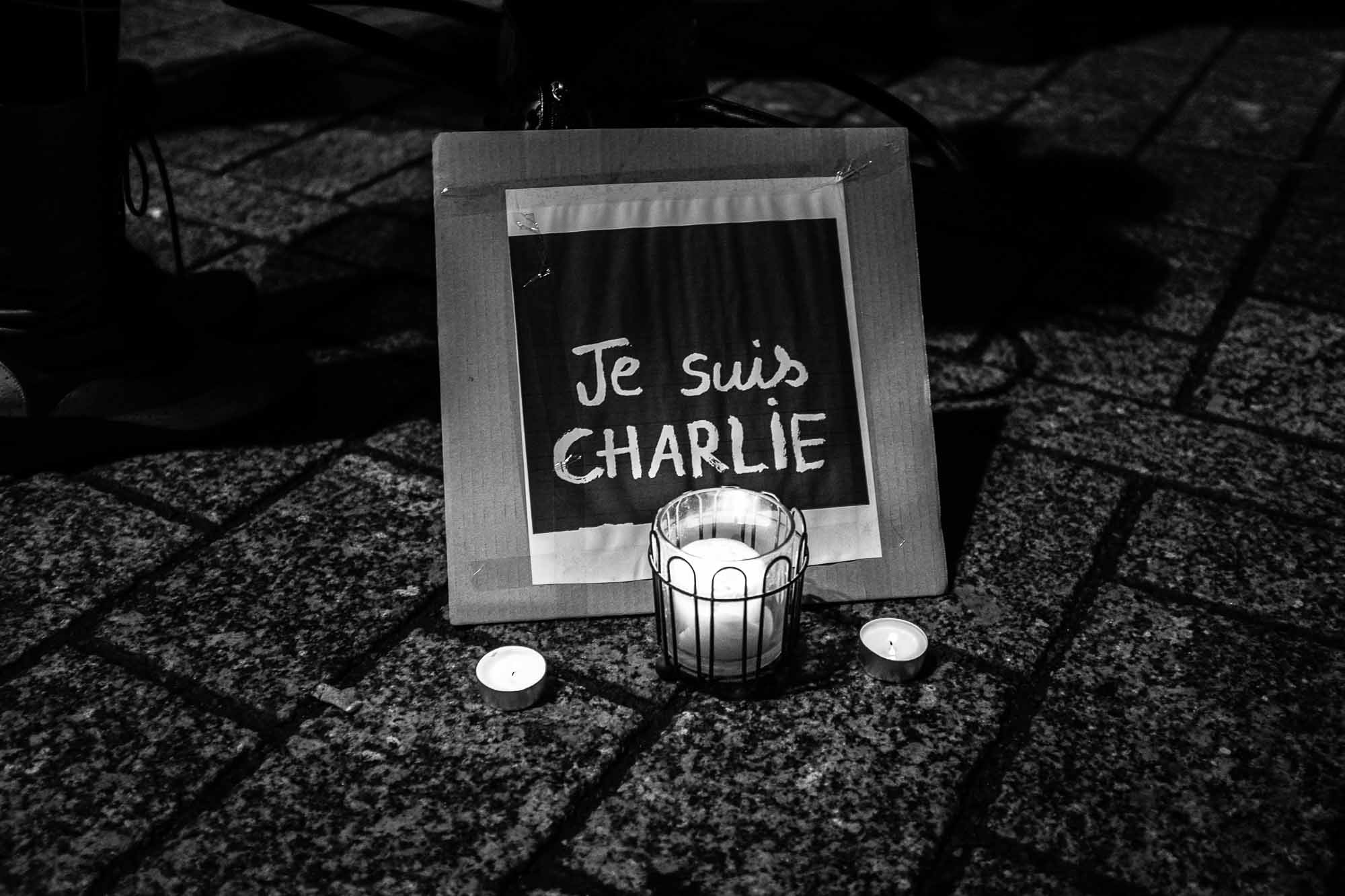 Je suis charlie Berlin Martin U Waltz