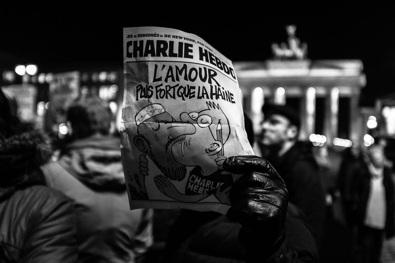 je suis charlie Berlin Martin U Waltz
